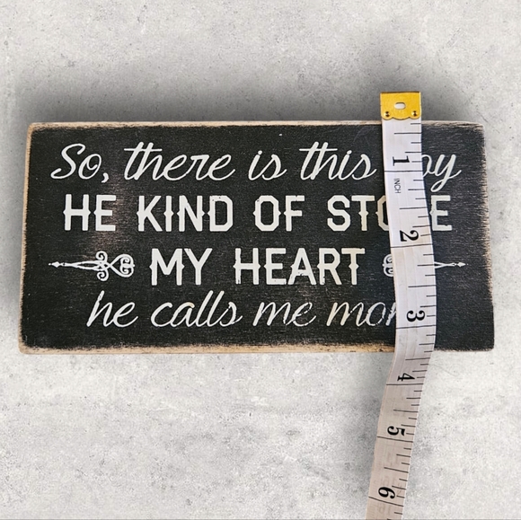 Small Wooden decorative Sign With Cute Saying -NWT - Picture 4 of 4